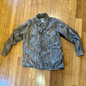 Drake Waterfowl Mossy Oak Bottomland Waterproof Shirt Jacket